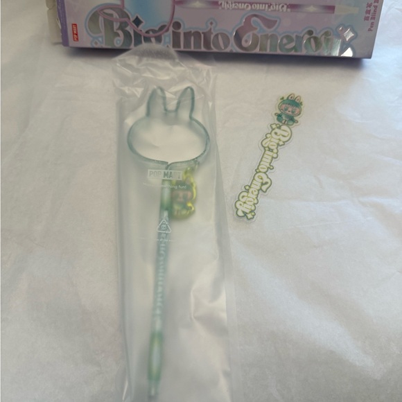 Authentic Pop Mart Labubu Pen & Bookmark - Picture 1 of 3